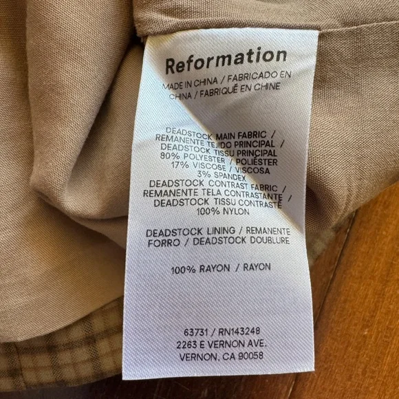 Reformation
× Kacey Musgraves Bunny
Mixed Media Minidress - Picture 5 of 10